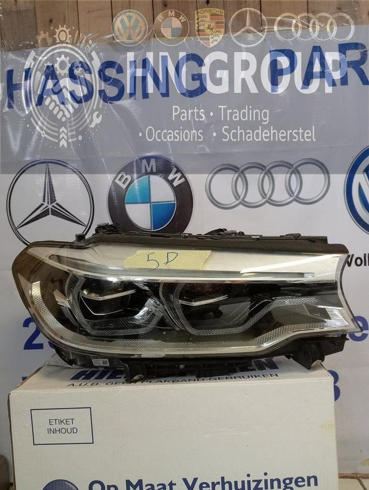 Koplamp BMW 5 Serie G30 G31 Full Led Adaptive 721496203 Rech, Auto-onderdelen, Verlichting, BMW, Gebruikt, Ophalen of Verzenden