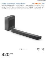 soundbar philips €50  0488790706, Audio, Tv en Foto, Soundbars, Ophalen, Met ingebouwde subwoofer, Gebruikt