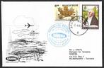 België FDC SABENA 1e Vlucht Kilimanjaro - Arusha, Enlèvement ou Envoi, Affranchi, Aviation, Oblitération 1er jour