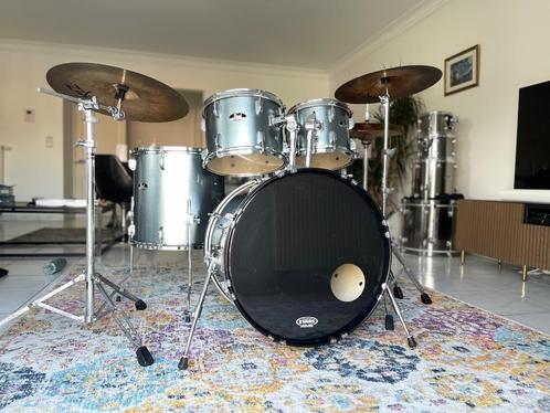 Pearl Roadshow drumstel met Zildjian-bekkens, Muziek en Instrumenten, Drumcomputers, Gebruikt, Overige merken, Ophalen