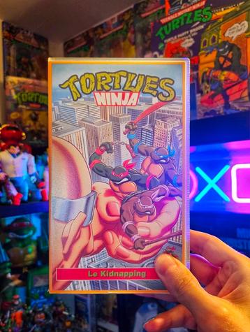 VHS Ninja Turtles „De ontvoering” beschikbaar voor biedingen