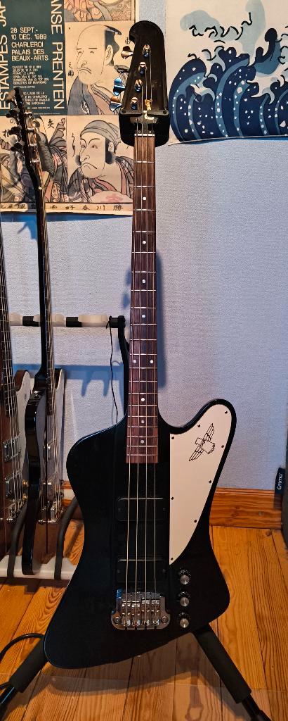 Gibson Thunderbird 2013 Ebony, Muziek en Instrumenten, Snaarinstrumenten | Gitaren | Bas, Gebruikt, Elektrisch, Ophalen
