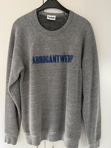 Grijze sweater Arrogantwerp L beschikbaar voor biedingen