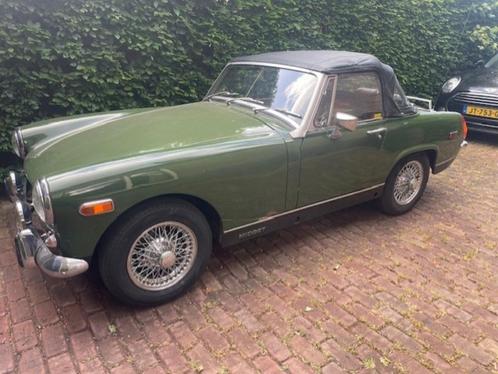 MG Midget chroom bumpers uit 1976, Auto's, Oldtimers, Particulier, MG, Benzine, 2 deurs, Handgeschakeld, Groen, Bruin, Leder, Achterwielaandrijving