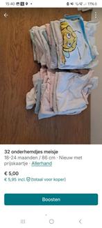 32 onderhemdjes maat 86, Ophalen of Verzenden, Zo goed als nieuw, Maat 86