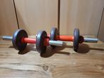 2 x 2,5kg halters merk BERG, Ophalen, Gebruikt