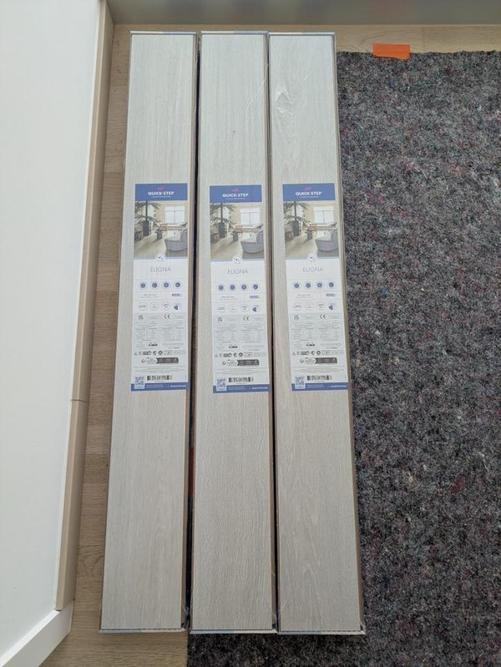 Quickstep laminaat 5m² incl. ondervloer, Doe-het-zelf en Bouw, Vloerdelen en Plavuizen, Nieuw, Laminaat, Hout, 50 tot 150 cm, 10 tot 30 cm