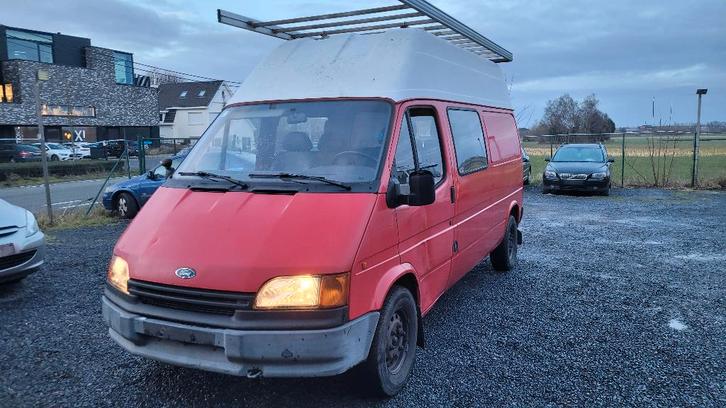 ford transit 2.0 benzine /LPG MAXI 5 zitplaatsen TREKHK 1993, Autos, Camionnettes & Utilitaires, Entreprise, Achat, Barres de toit