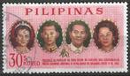 Filipijnen 1965 - Yvert 622 - Koninklijk bezoek  (ST), Timbres & Monnaies, Timbres | Asie, Affranchi, Envoi