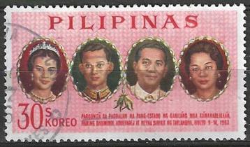 Filipijnen 1965 - Yvert 622 - Koninklijk bezoek  (ST)