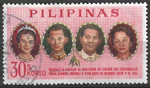 Filipijnen 1965 - Yvert 622 - Koninklijk bezoek  (ST), Postzegels en Munten, Postzegels | Azië, Gestempeld, Verzenden