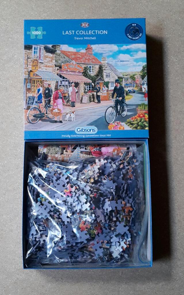 GIBSONS- LAST COLLECTION PUZZEL 1000 stukjes, Hobby en Vrije tijd, Denksport en Puzzels, Zo goed als nieuw, Legpuzzel, 500 t/m 1500 stukjes