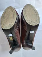 CAFE NOIR superb leren bruine pumps (40), Kleding | Dames, Schoenen, Pumps, Bruin, Verzenden, Nieuw