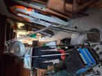 Vintage vloerlamp kan op verschillende hoogtes gezet worden, Huis en Inrichting, Ophalen, Zo goed als nieuw