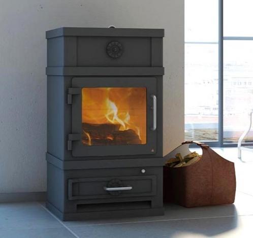 Superdeal Lotus Houtkachel type 2060 in nieuwstaat, Huis en Inrichting, Kachels, Zo goed als nieuw, Vrijstaand, Houtkachel, Hout