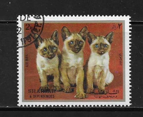 Poezen en Katachtigen - Afgestempeld - Lot Nr. 1159, Postzegels en Munten, Postzegels | Thematische zegels, Gestempeld, Dier of Natuur