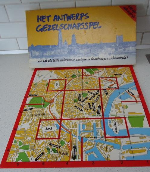 Vintage "Het Antwerps Gezelsschapsspel" in goede staat !, Hobby en Vrije tijd, Gezelschapsspellen | Bordspellen, Gebruikt, Een of twee spelers