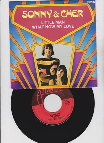 Sonny & Cher – Little Man / What Now My Love (nMINT) beschikbaar voor biedingen