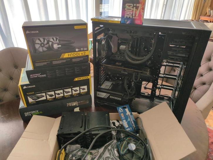 Gaming PC pièces, 7700k, 2080ti, 16gb ddr4, Strix Z270e ++, Informatique & Logiciels, Ordinateurs & Logiciels Autre, Utilisé, Enlèvement