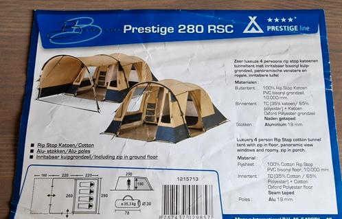 Bardani Prestige 280 RSC, Caravanes & Camping, Tentes, Comme neuf, Enlèvement ou Envoi