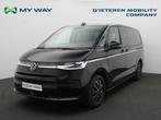 Volkswagen Multivan T7 Long eHybrid (PHEV) Multivan Long e-H, Auto's, Automaat, Lederen bekleding, Monovolume, Zwart