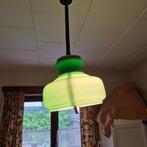 vintage lamp, Ophalen, Gebruikt, Glas, Vintage