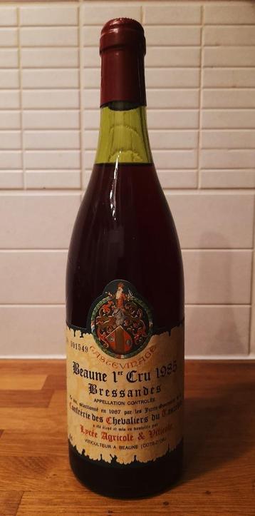 Beaune Premier Cru Bressandes 1985 beschikbaar voor biedingen