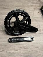 Dura ace dubbelzijdige powermeter 170mm 54/40, Fietsen en Brommers, Crankstel of Pedalen, Gebruikt, Racefiets, Ophalen of Verzenden