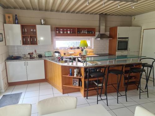 Complete keuken met granieten blad en alle apparaten, Huis en Inrichting, Keuken | Complete keukens, Gebruikt, Enkelwandige keuken