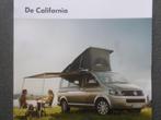 Volkswagen VW California 2014 Brochure, Boeken, Ophalen of Verzenden, Volkswagen