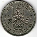 Verenigd Koninkrijk : 1 Shilling 1949 Schots Wapenschild KM#, Ophalen of Verzenden, Losse munt, Overige landen