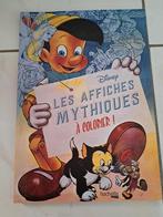 Les affiches mythiques a colorier Disney, Nieuw, Geschikt voor kinderen, Ophalen of Verzenden, Tekenen en Schilderen