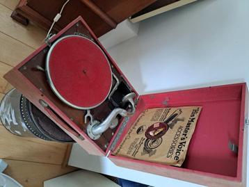 Columbia 78-rpm platenspeler wordt verkocht aan de hoogste b beschikbaar voor biedingen
