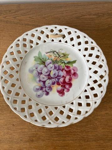 decoratie opengewerkte ruitvormig bord vintage beschikbaar voor biedingen