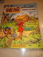 Couverture papier : noir, blanc, bleu, coloré Karl May, Une BD, Enlèvement ou Envoi, Utilisé, Studio Vandersteen