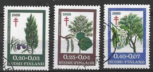 Finland 1969 - Yvert 624-626 - Tegen de Tuberculose (ST), Timbres & Monnaies, Timbres | Europe | Scandinavie, Affranchi, Finlande