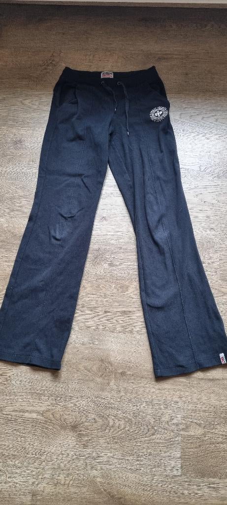 lange zwarte sportbroek / trainingsbroek Esprit maat 34 - 36, Enlèvement ou Envoi, Taille 36 (S), Fitness ou Aérobic, Porté