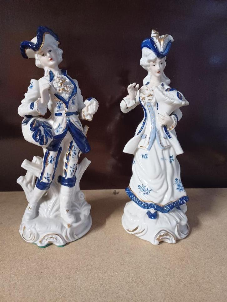 beeldjes rococo en andere, Verzamelen, Beelden en Beeldjes, Zo goed als nieuw, Overige typen, Ophalen