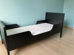 Peuterbed met lattenbodem en matras, Kinderen en Baby's, Kinderkamer | Bedden, Ophalen, Gebruikt, 70 tot 85 cm, 140 tot 160 cm