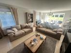 Canapés tissu beige assise profonde, Ophalen, Gebruikt, Hout, Nordique