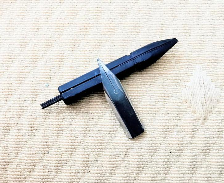 Penpunt en inkt toevoer Waterman pen, Verzamelen, Pennenverzamelingen, Gebruikt, Vulpen, Waterman, Ophalen of Verzenden