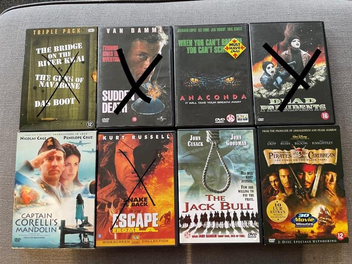 DVD, Cd's en Dvd's, Dvd's | Actie, Zo goed als nieuw, Actie, Ophalen of Verzenden