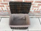 Panier/coffre en osier, Osier, Comme neuf, Enlèvement, Panier