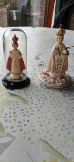 Biscuit porselein beeldje Kindje van Praag+eentje onder een, Antiek en Kunst, Ophalen