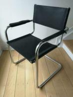 1 Chaise type breuer vintage (x6), Vijf, Zes of meer stoelen, Gebruikt, Metaal, Zwart
