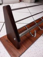 Porte manteau mural vintage 90cm, Moins de 100 cm, Portemanteau mural, Enlèvement, Utilisé