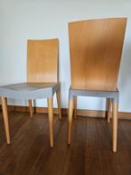 4 eetkamerstoelen Philippe Starck, Huis en Inrichting, Zo goed als nieuw, Vier, Grijs, Ophalen