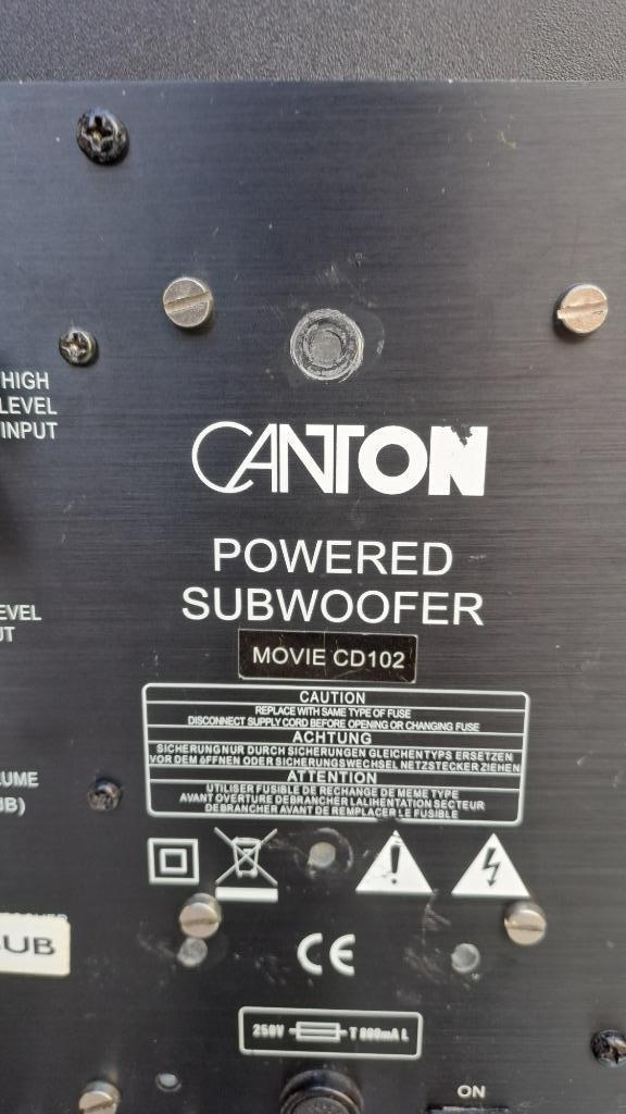 Boxen, Audio, Tv en Foto, Luidsprekerboxen, Zo goed als nieuw, Complete surroundset, 60 tot 120 watt, Overige merken, Ophalen