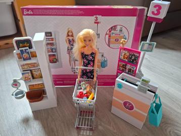 Supermarché Barbie avec poupée, Enlèvement ou Envoi, Comme neuf, Barbie