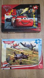 Puzzels Cars 99st / Planes 100st (3eur/st), Enlèvement, Plus de 50 pièces, Comme neuf, 4 à 6 ans